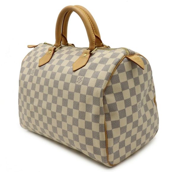 Louis Vuitton Damier Azur Speedy 30 Handbag Mini Boston Bag - Picture 2 of 8